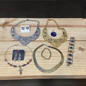Gold and Silver costume Jewelry